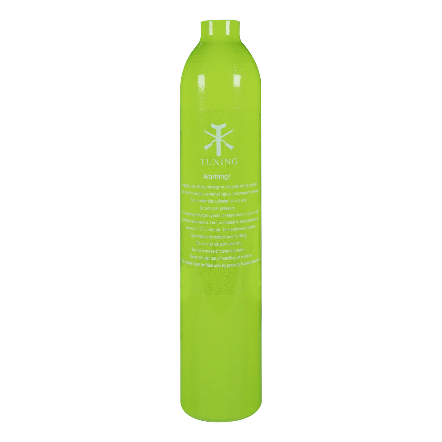 TUXING Mini Scuba Tank, 0.5L Scuba Oxygen Cylinder Scuba Diving Tank, Scuba Diving Equipment Diving Respirator, Scuba Accessories for Underwater Diving Breathe Training(Green)