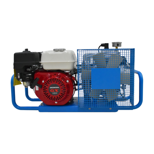 TUXING 4500Psi High Pressure Diving Compressor Gasoline Drive 3.5CFM 100L/min Air Flow Scuba Compressor for Diving Scuba Breathing Snorkeling Water Sport Paintball